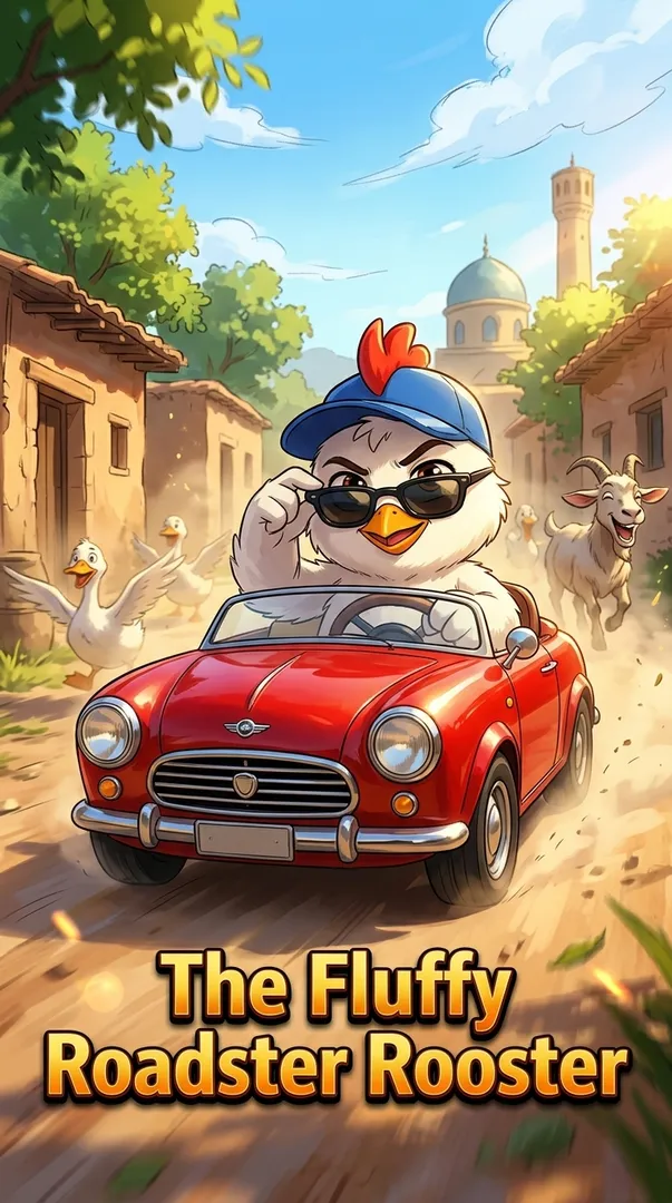 The Fluffy Roadster Rooster