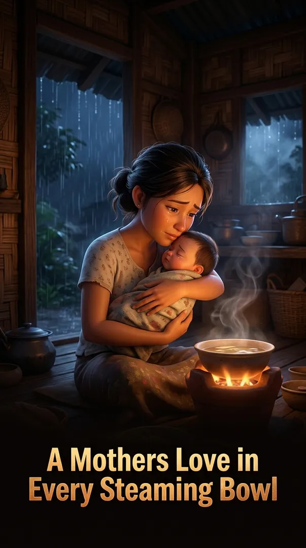 A Mothers Love in Every Steaming Bowl