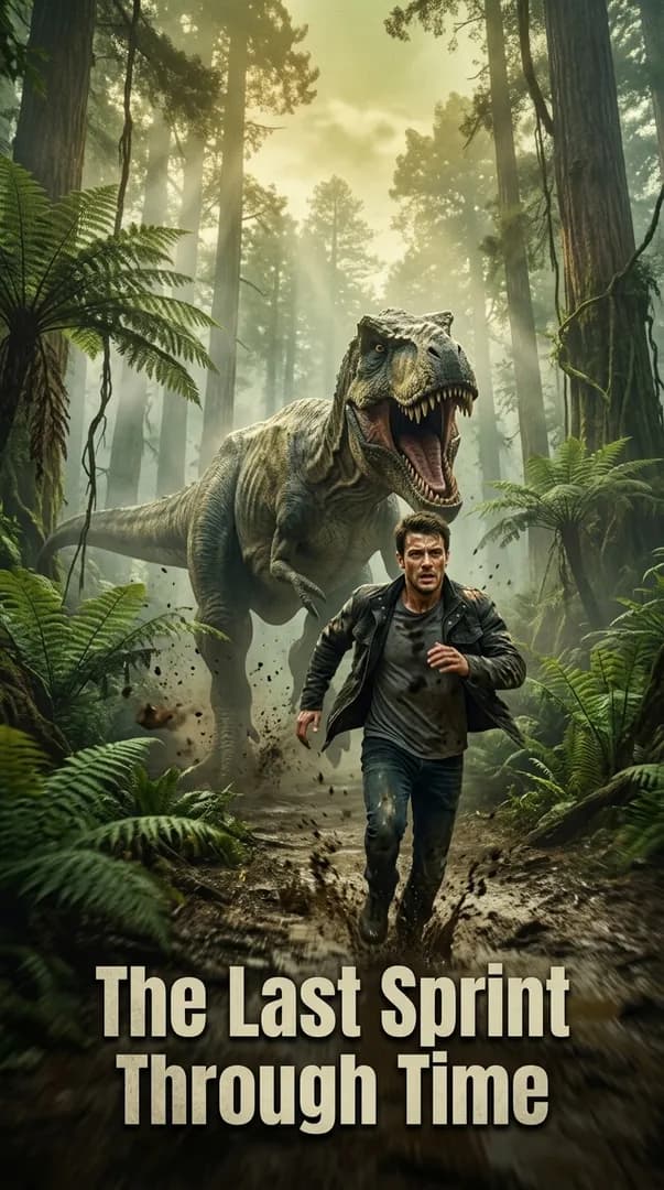 He Ran… But the T-Rex Was Faster! 🦖🔥