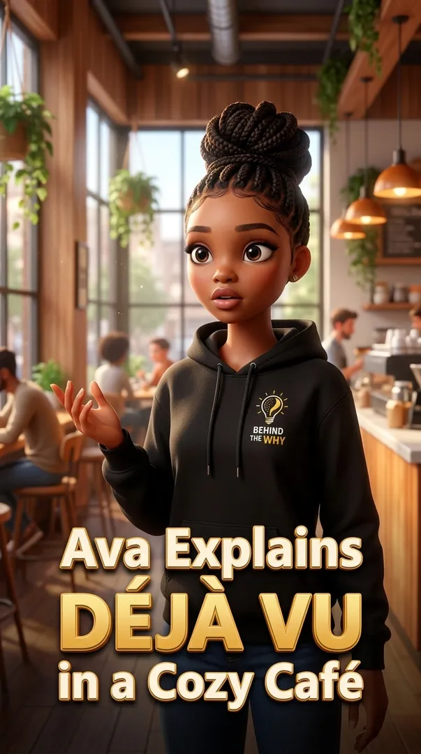 Ava Explains Déjà Vu in a Cozy Café