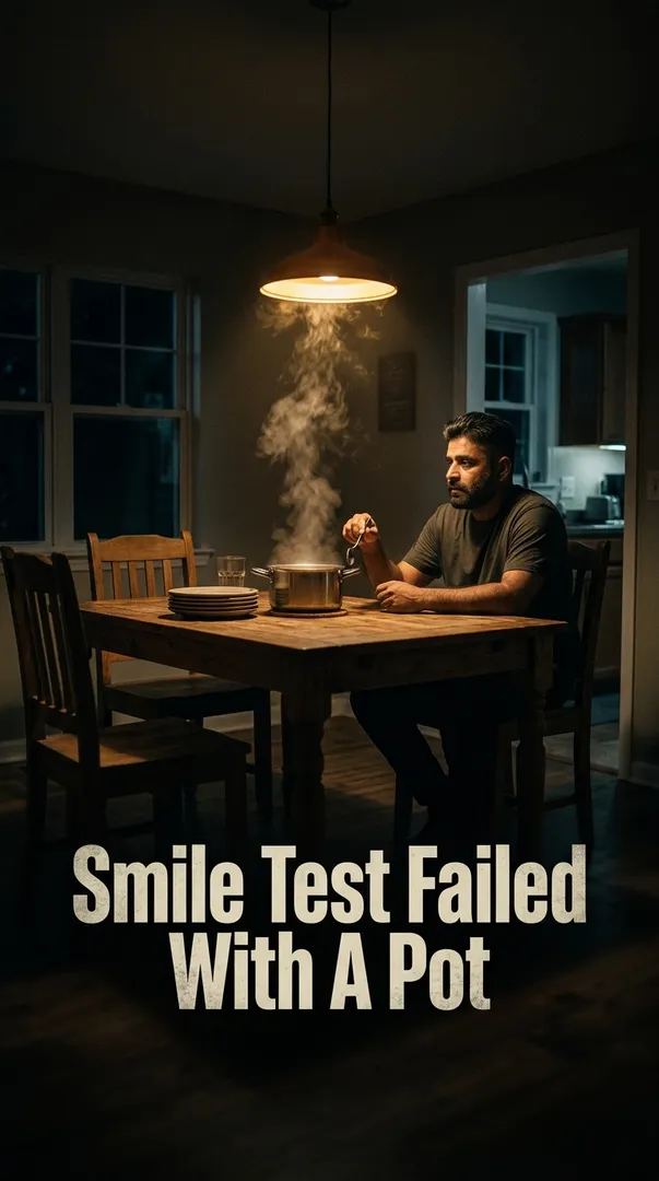 Smile Test Failed With A Pot