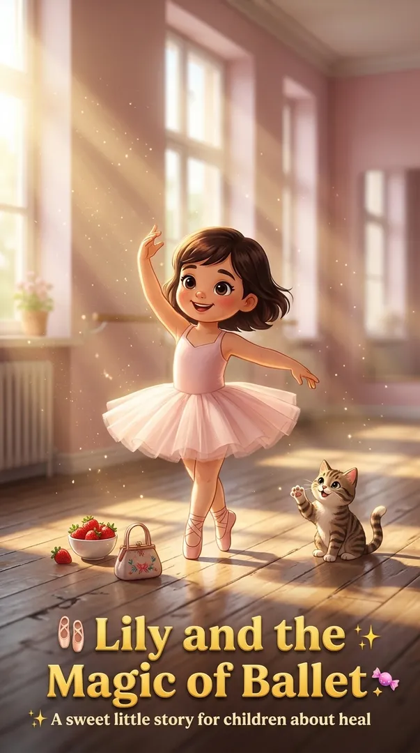 🩰 Lily and the Magic of Ballet 🍬✨ A sweet little story for children about heal
