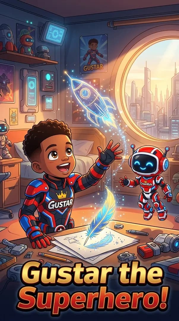 Gustar the Superhero!
