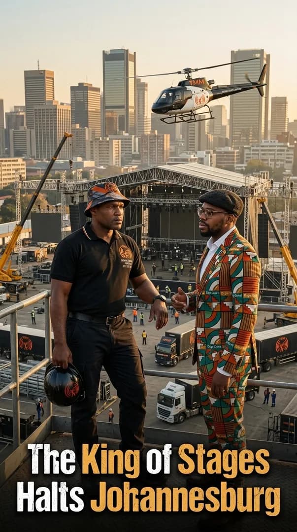 The King of Stages Halts Johannesburg