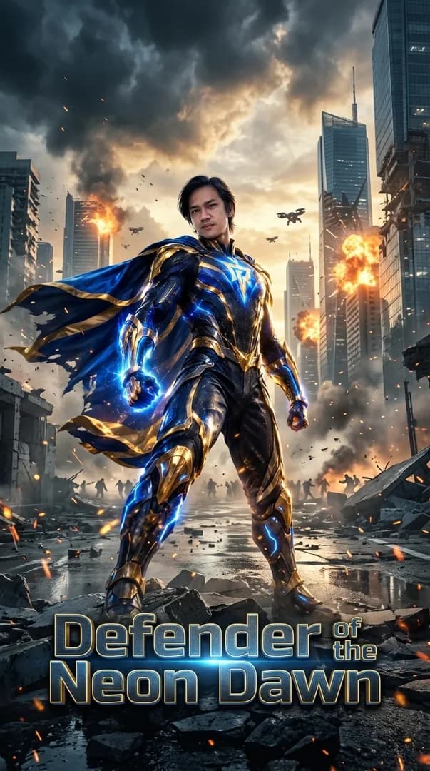 Defender of the Neon Dawn