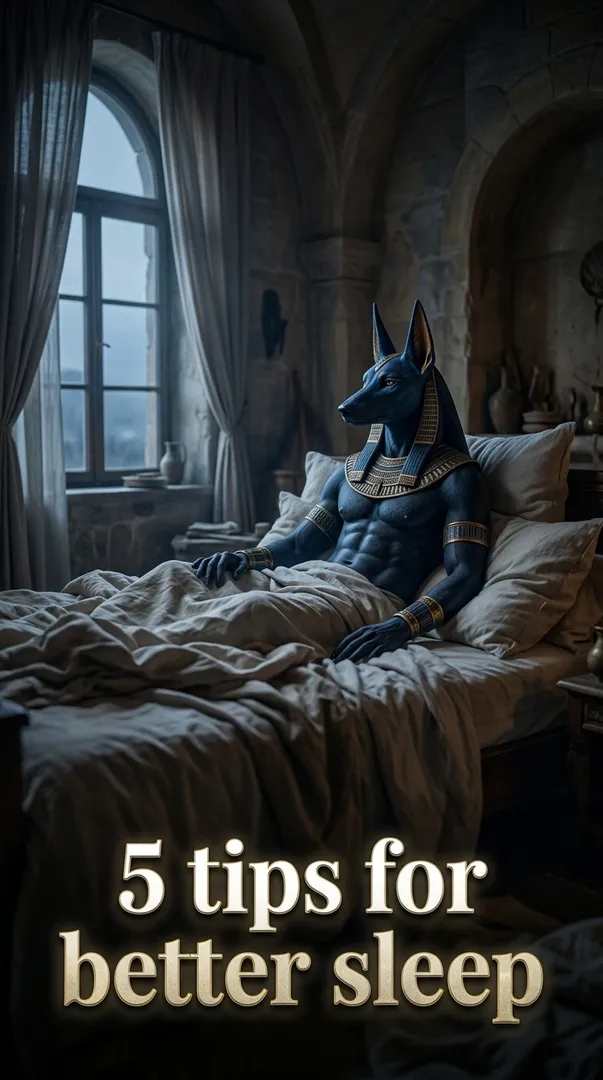 5 tips for better sleep