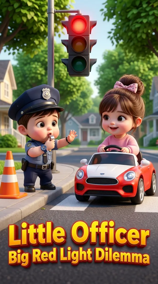 Little Officer Big Red Light Dilemma