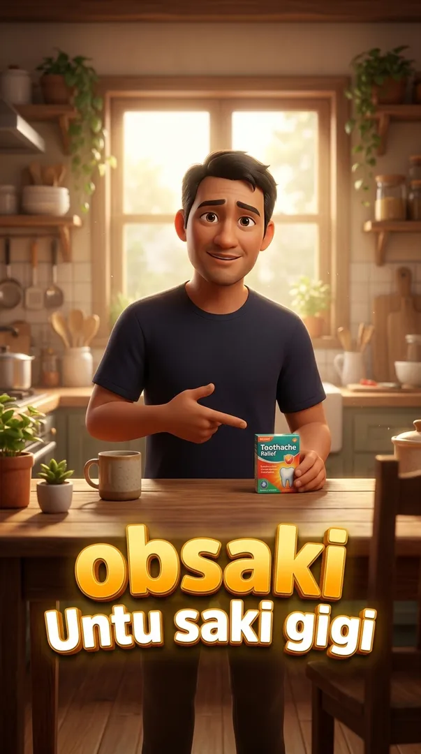 obsaki Untu saki gigi