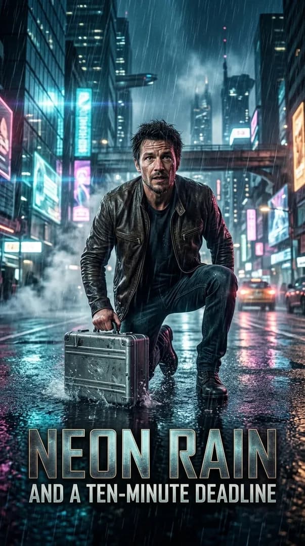 Neon Rain and a Ten-Minute Deadline