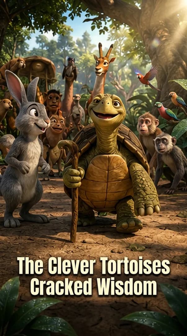 The Clever Tortoises Cracked Wisdom