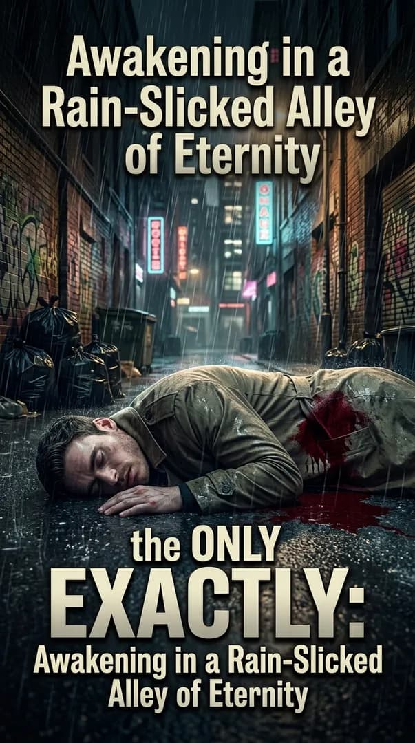 Awakening in a Rain-Slicked Alley of Eternity