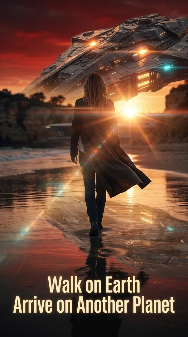 Walk on Earth Arrive on Another Planet