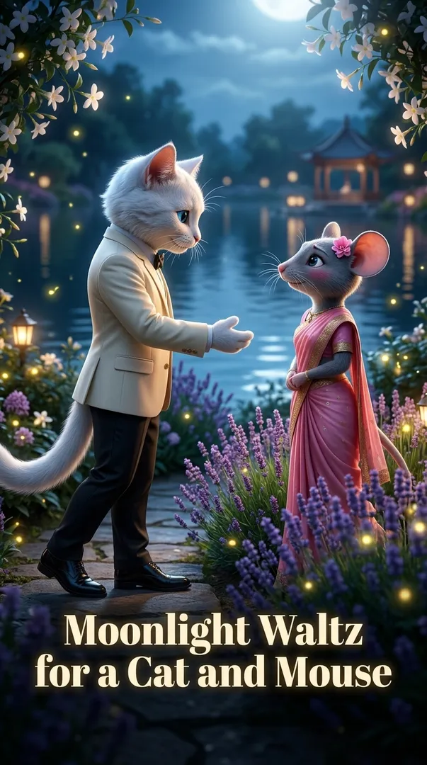 Moonlight Waltz for a Cat and Mouse
