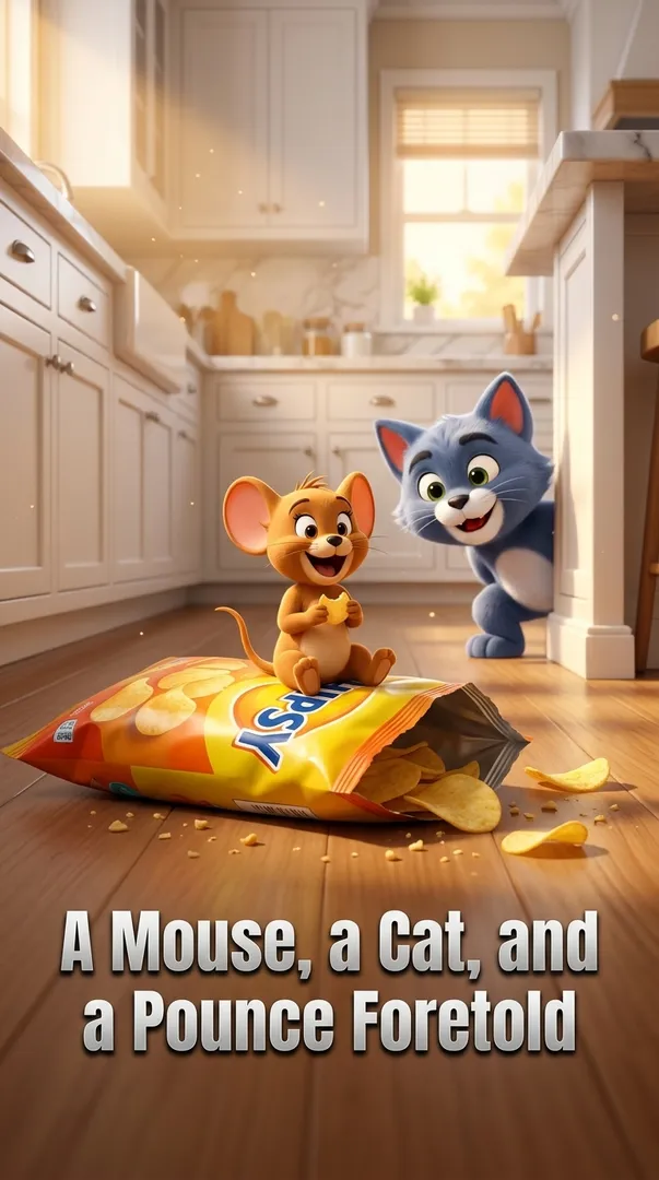 A Mouse, a Cat, and a Pounce Foretold