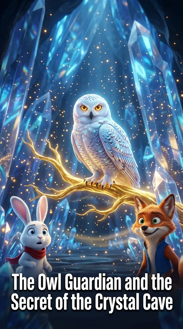 The Owl Guardian and the Secret of the Crystal Cave