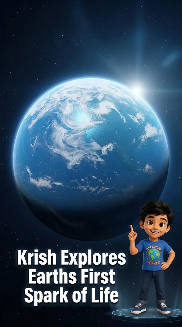 Krish Explores Earths First Spark of Life