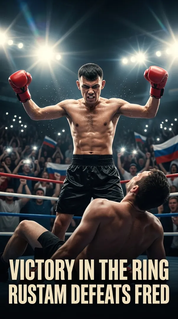 Victory in the Ring Rustam Defeats Fred