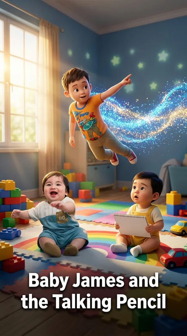 Baby James and the Talking Pencil