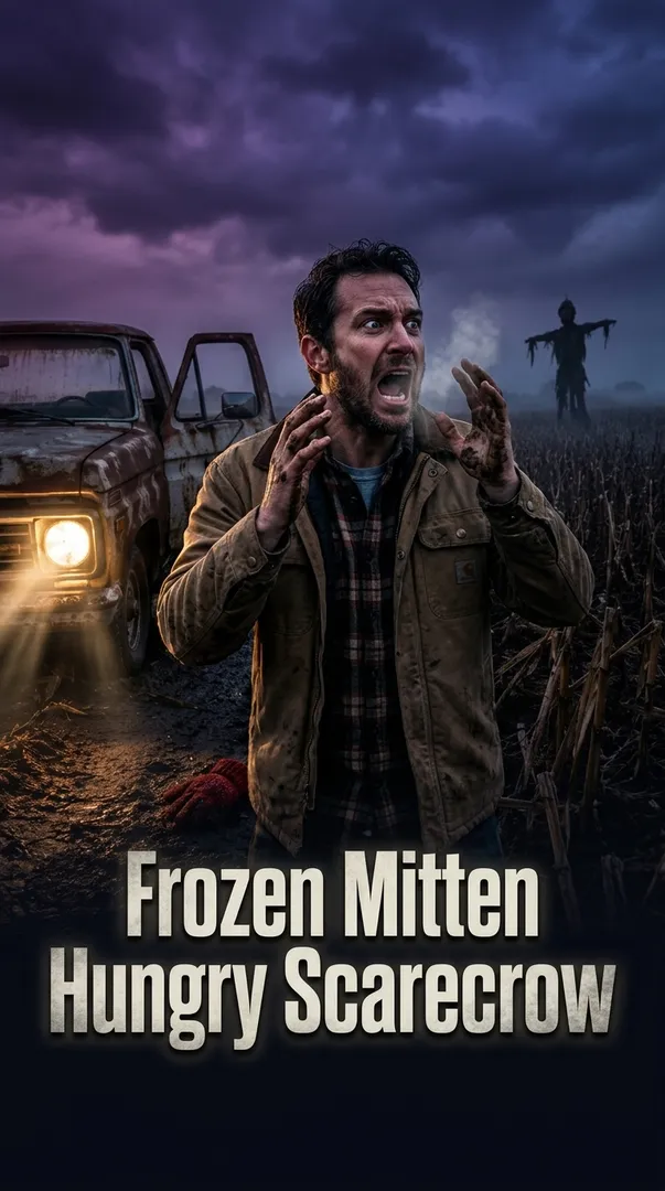 Frozen Mitten Hungry Scarecrow
