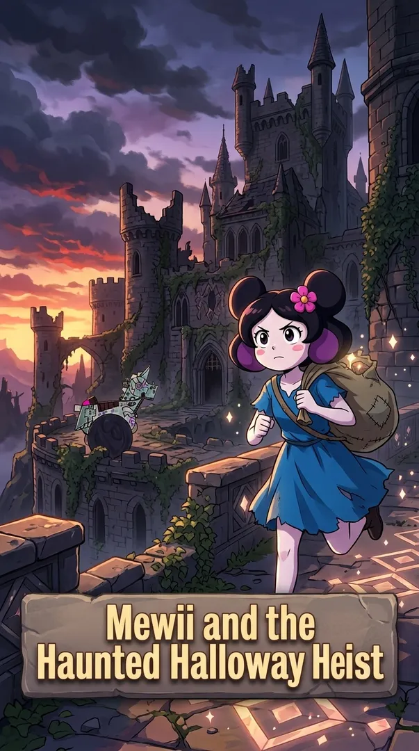 Mewii and the Haunted Halloway Heist