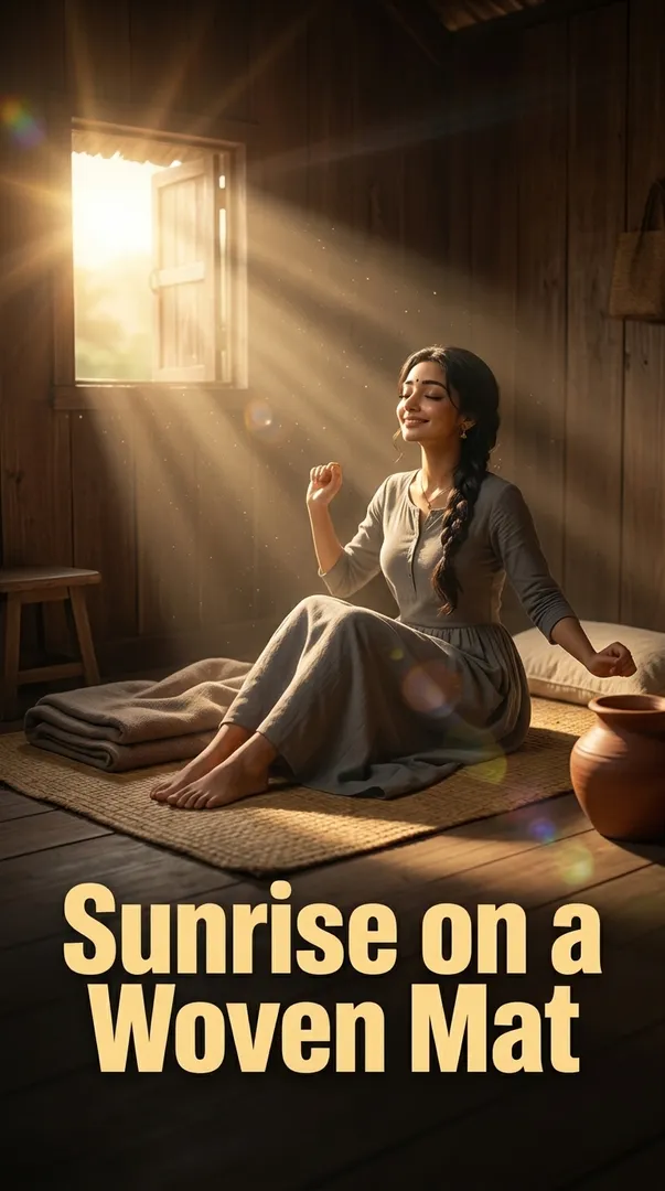 Sunrise on a Woven Mat