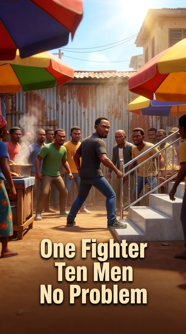 One Fighter Ten Men No Problem