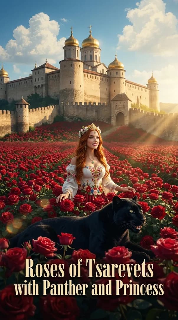 Roses of Tsarevets with Panther and Princess