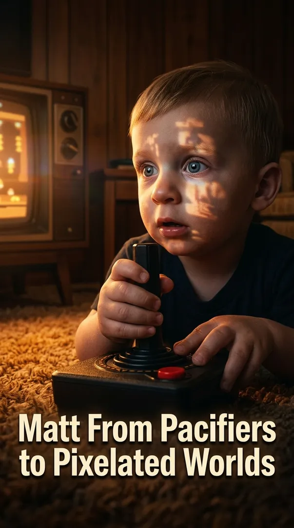 Matt From Pacifiers to Pixelated Worlds