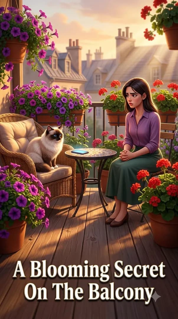 A Blooming Secret On The Balcony