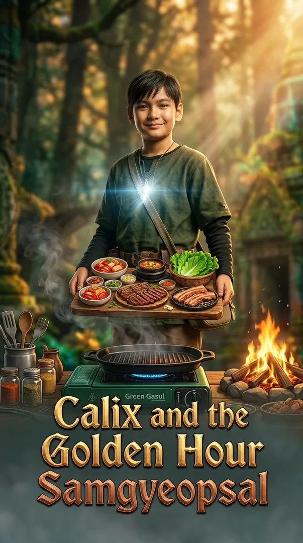 Calix and the Golden Hour Samgyeopsal