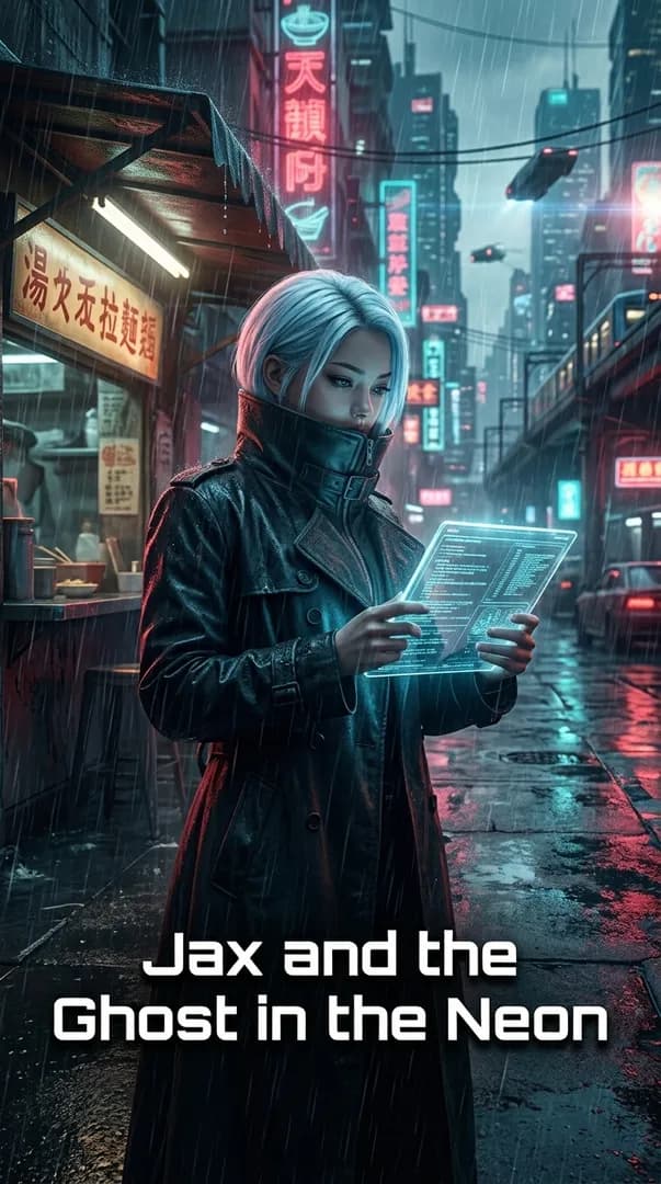 Jax and the Ghost in the Neon