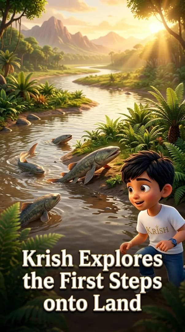 Krish Explores the First Steps onto Land