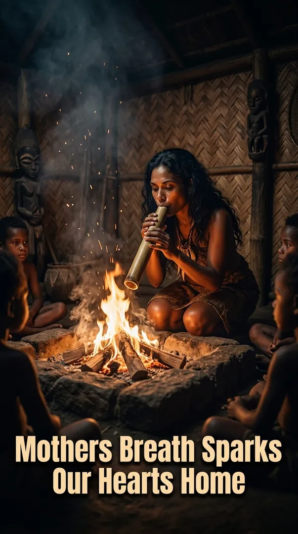 Mothers Breath Sparks Our Hearts Home