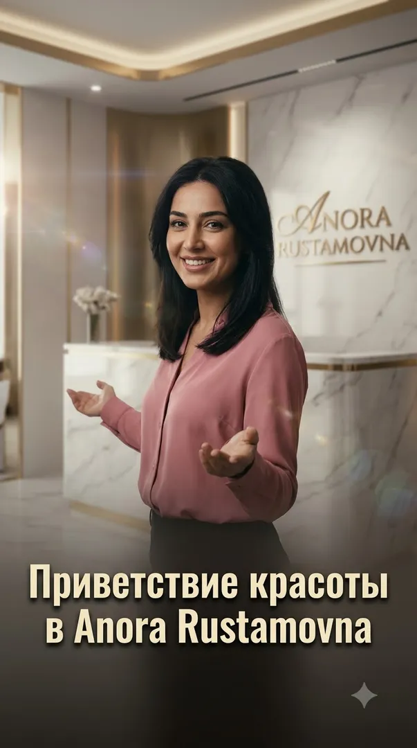 Приветствие красоты в Anora Rustamovna