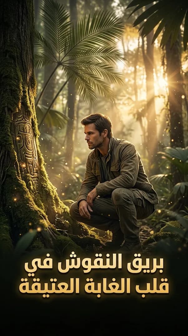 بريق النقوش في قلب الغابة العتيقة