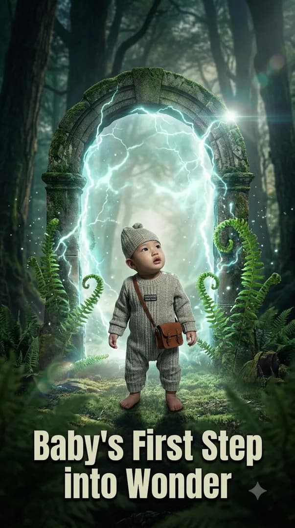 Baby’s First Step into Wonder