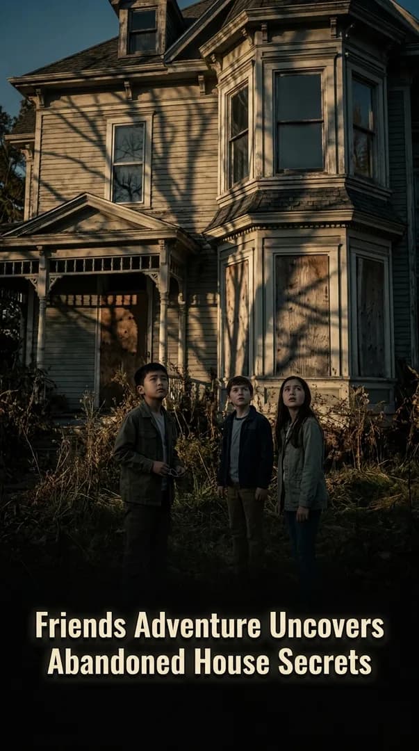 Friends Adventure Uncovers Abandoned House Secrets