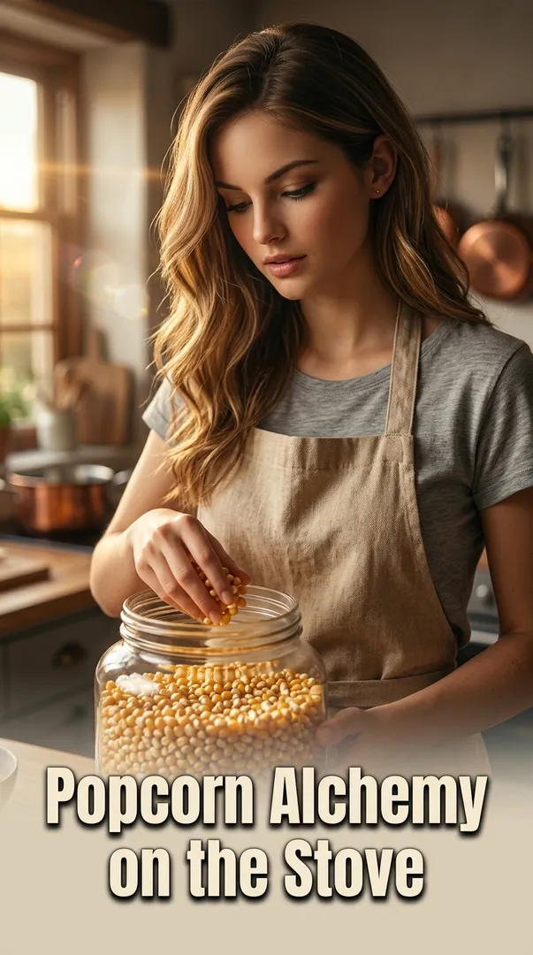 Popcorn Alchemy on the Stove