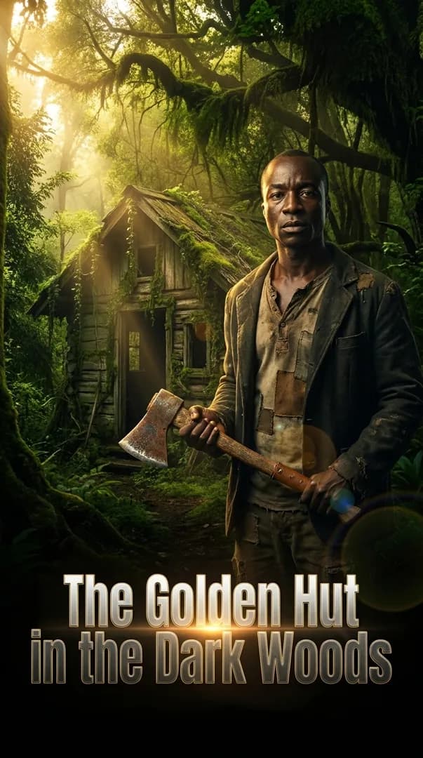 The Golden Hut in the Dark Woods