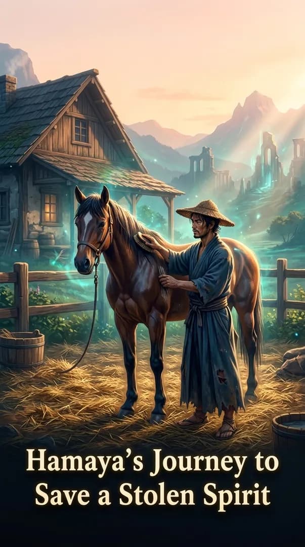 Hamaya's Journey to Save a Stolen Spirit
