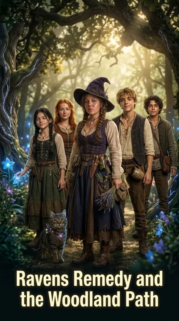 Ravens Remedy and the Woodland Path