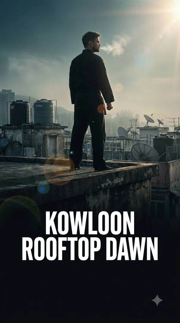 Kowloon Rooftop Dawn