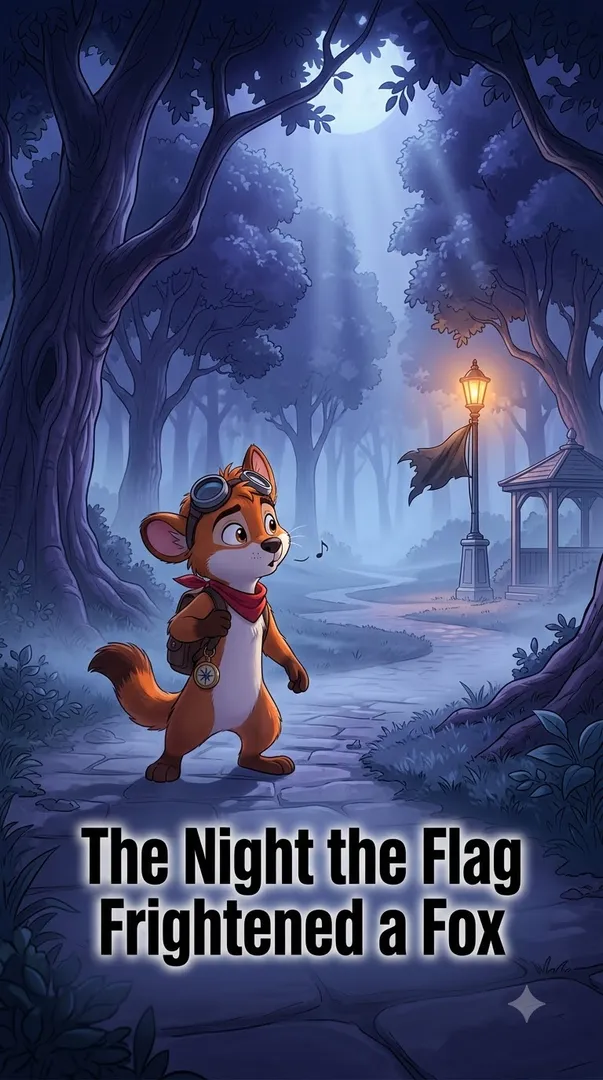 The Night the Flag Frightened a Fox