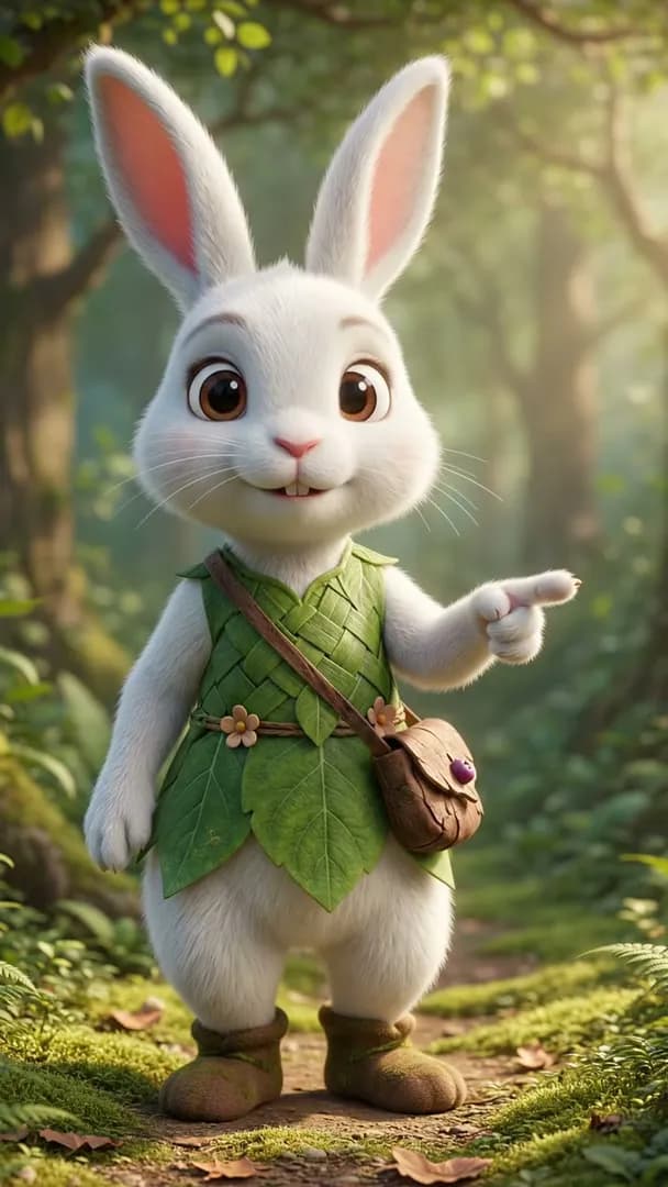 The Lost Bird and the Kind Rabbit
