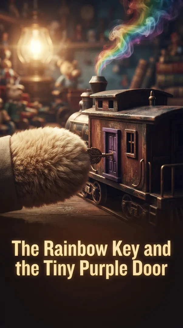 The Rainbow Key and the Tiny Purple Door