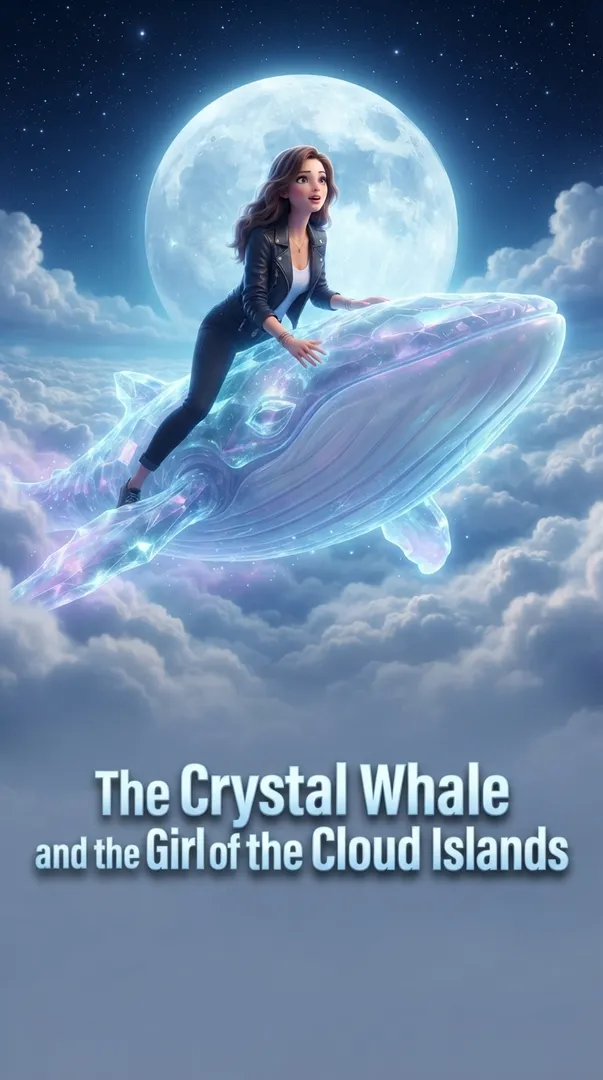 The Crystal Whale and the Girl of the Cloud Islands