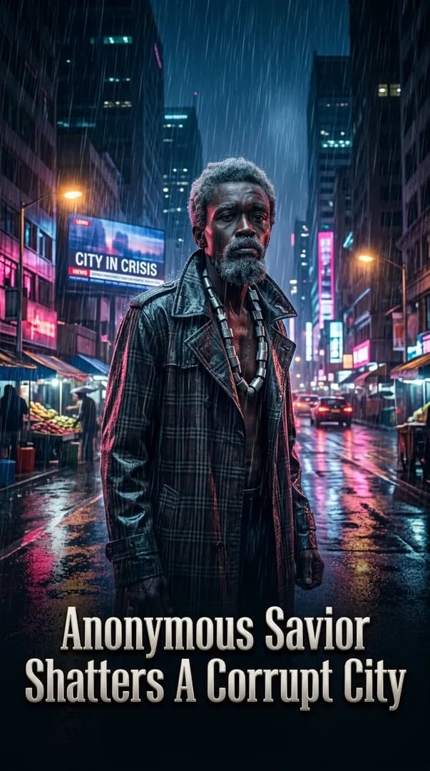 Anonymous Savior Shatters A Corrupt City