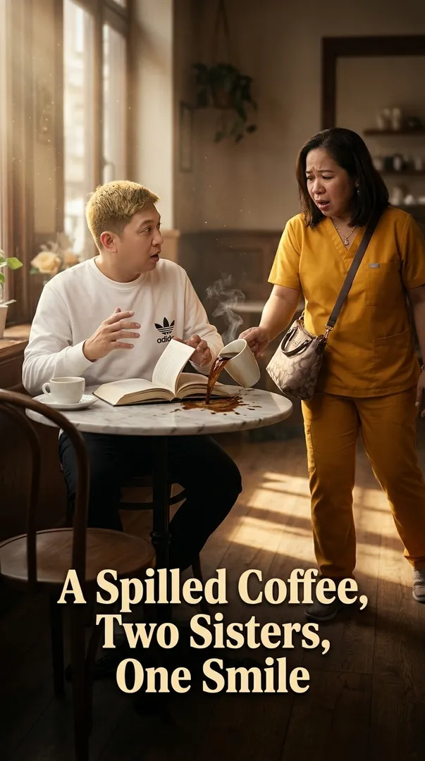 A Spilled Coffee, Two Sisters, One Smile