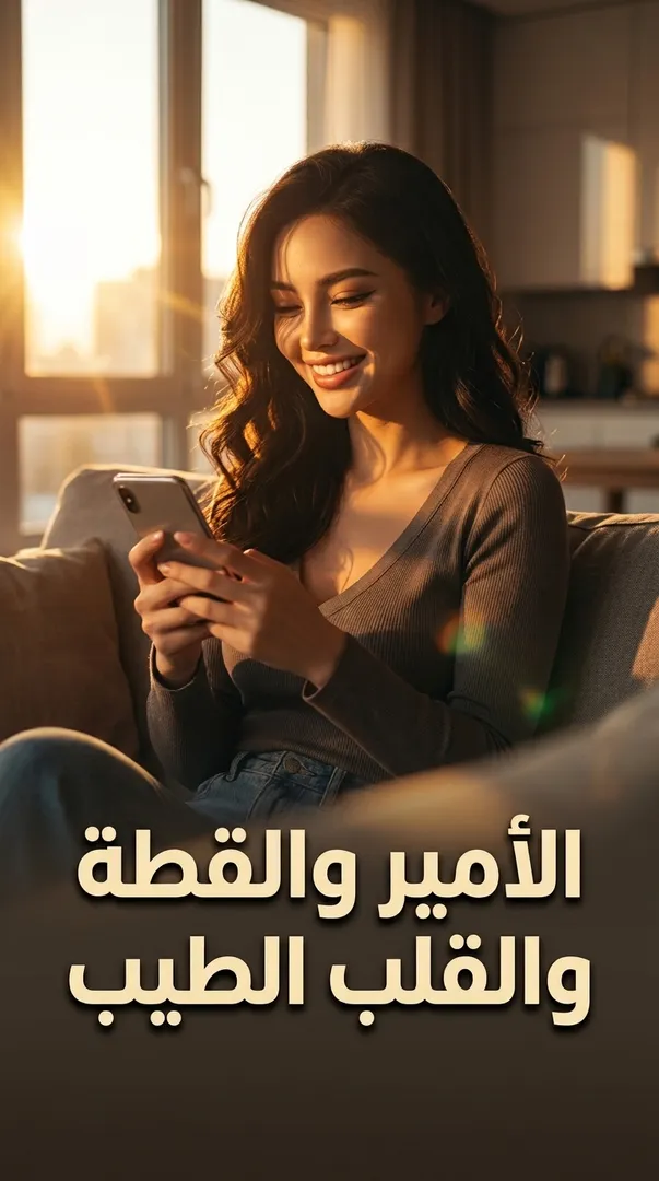 الأمير والقطة والقلب الطيب