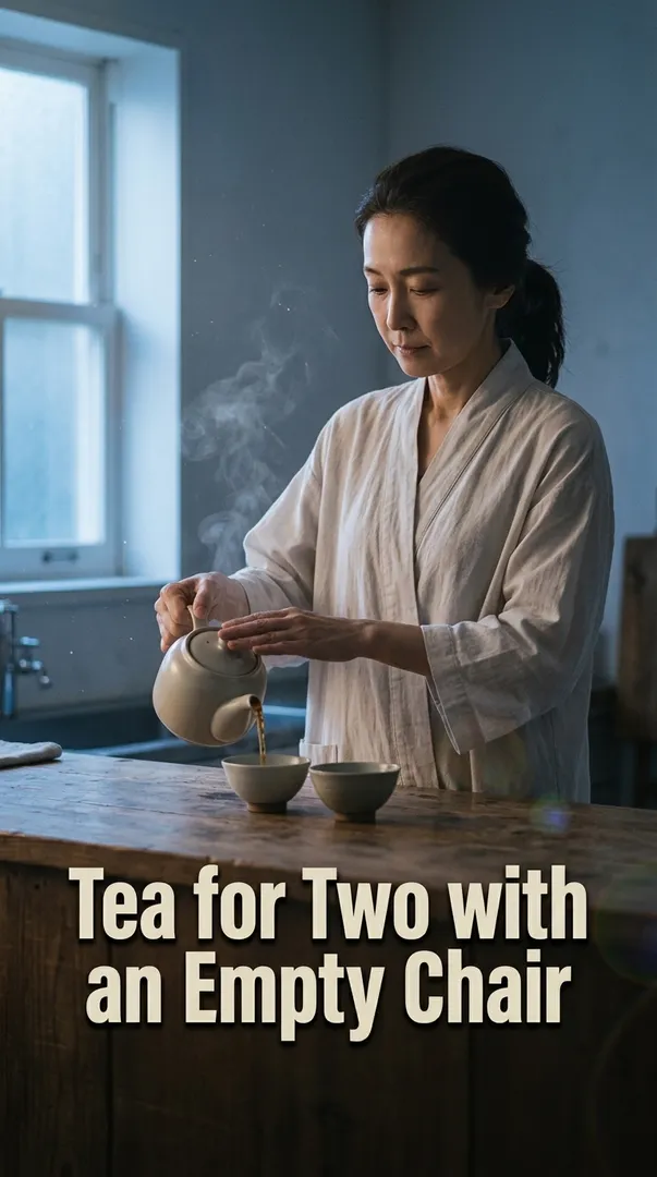 Tea for Two with an Empty Chair